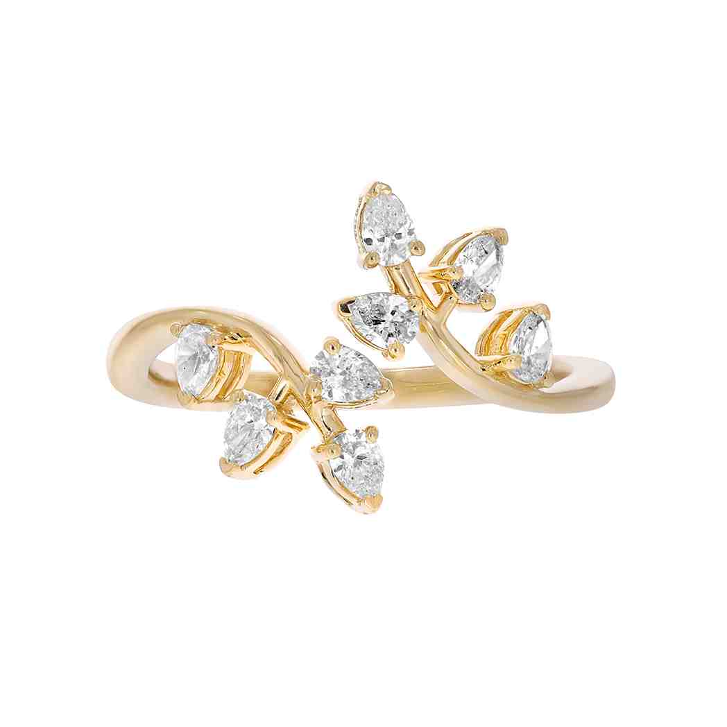 Pear Diamond Ring LR12830A 3X2
